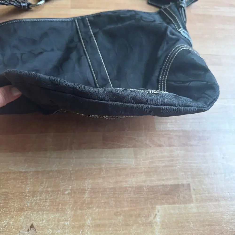 vintage Coach Soho Signature Hobo Bag